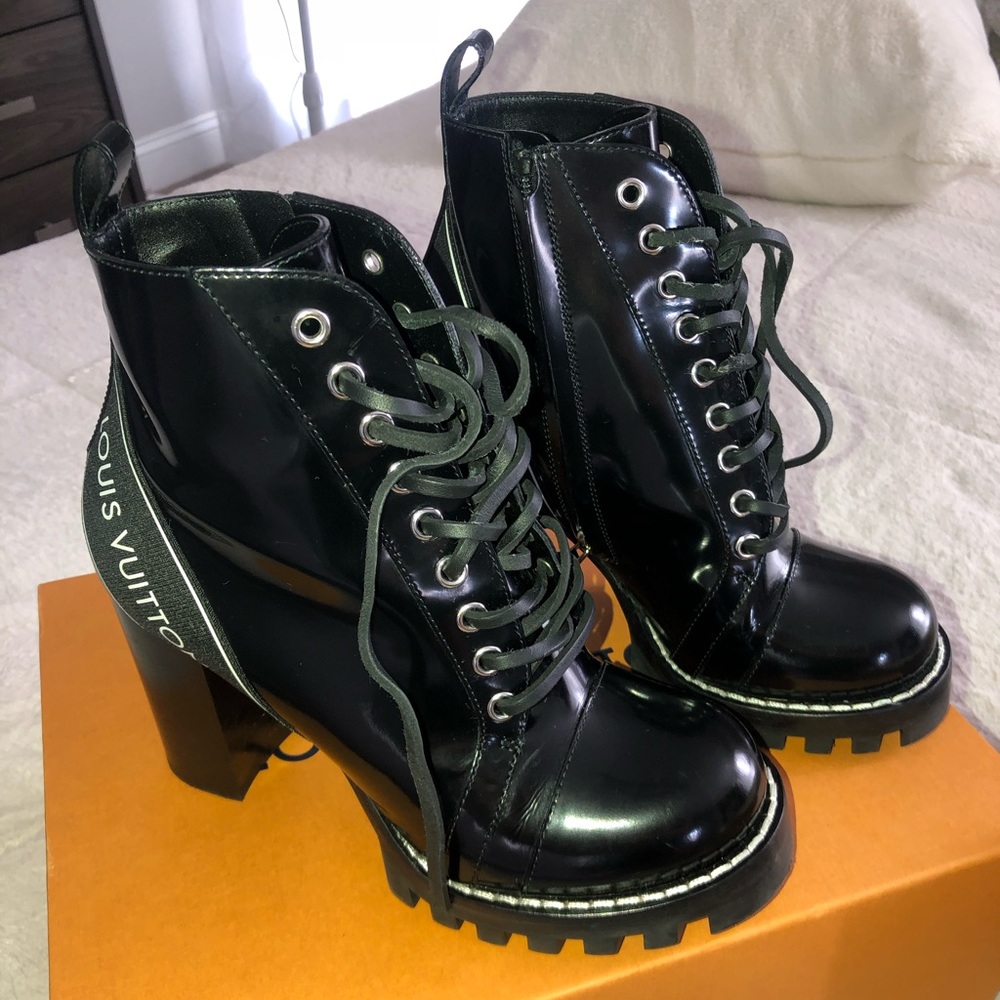 Louis Vuitton Women's Star Trail Ankle Boots - Picture 1 of 9